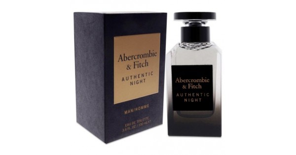 Abercrombie and Fitch Authentic Night EDT for Him 100mL - Authentic