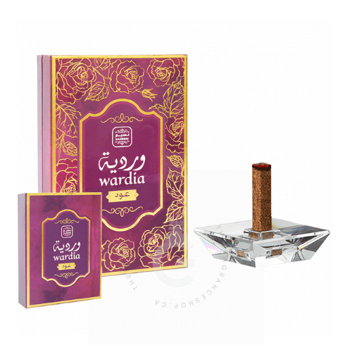 Naseem Oud Wardia 50gm Home Incense Crystal Base Sticks