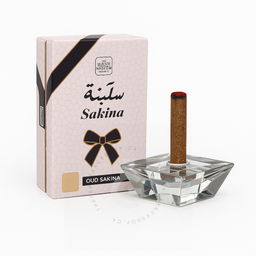 Naseem Oud Sakina 50gm Home Incense Crystal Base Sticks
