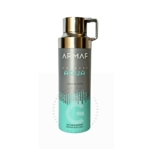 Armaf Odyssey Aqua Perfume Body Spray For Men 200 ml / 6.8 Fl. oz. 