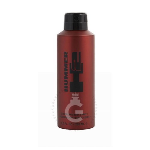 Hummer H2  Red Deodorizing Body Spray For Him 200ml / 6.8oz