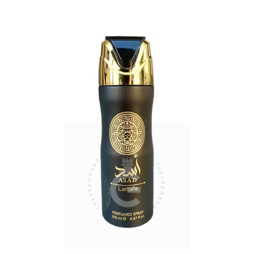 Lattafa Asad Perfumed Body Spray For Him 200 ml / 6.67 Fl. oz.