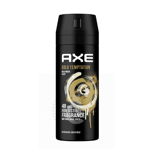 Axe Gold Temptation Deodorant Bod Spray for Him 150ml