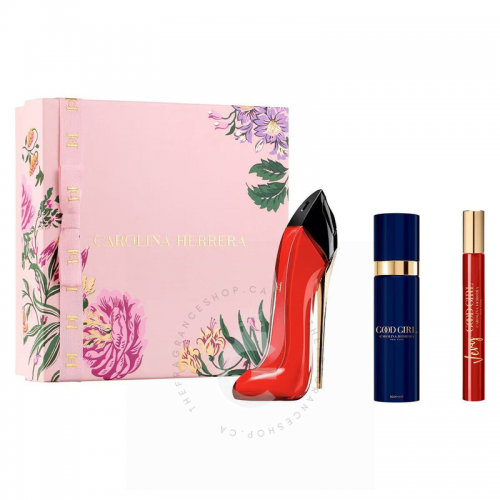 Carolina Herrera Very Good Girl EDP For Her 80 ml / 2.7 Fl. oz. 3 Pcs Gift Set