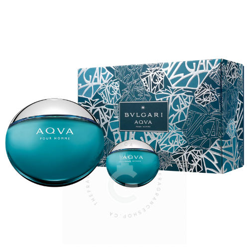 Bvlgari AQVA Pour Homme EDT For Him 100 ml 2 Pcs Gift Set