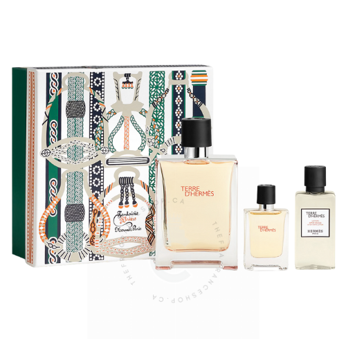 Hermes Terre d'Hermes EDT 3Pcs Gift Set for Him