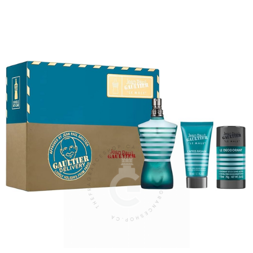 Jean Paul Gaultier Le Male For Him Gift Set 3Pcs 125ml