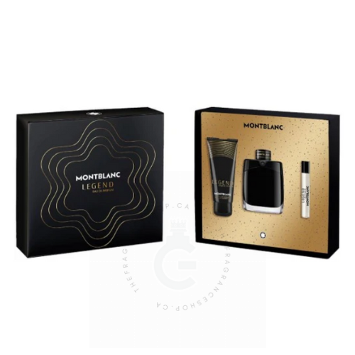 Montblanc Legend 100 ml EDP Pour Homme For Men 3Pcs Gift Set
