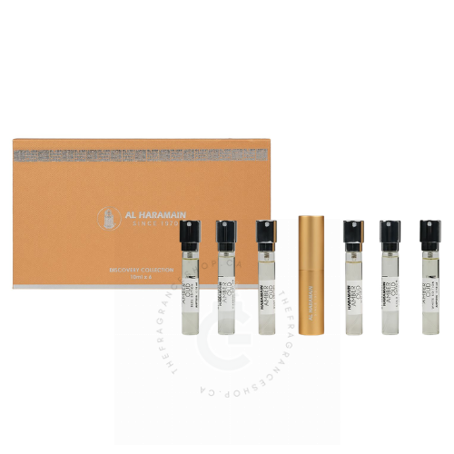 Al Haramain Discovery Collection Amber Oud 10ml x 6 Pcs Set For Him / Her 