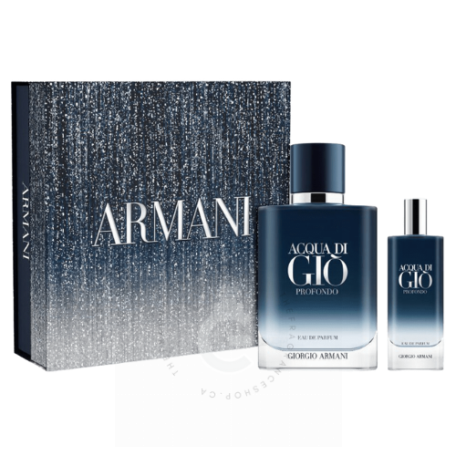 Giorgio Armani Acqua Di Gio Profondo EDP For Him 100 ml + 15 ml 2-Piece Set