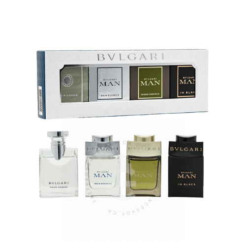 Bvlgari 4pcs Mini Gift Collection Set For Him 5ml