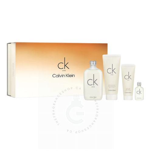 Calvin Klein CK One EDT 4Pcs Gift Set For Him 200 ml
