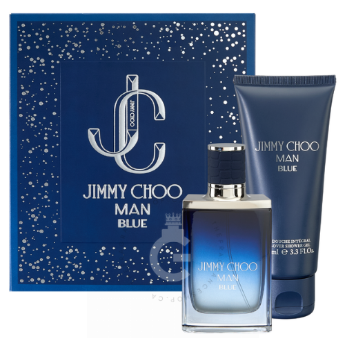 Jimmy Choo Man Blue EDT For Him 50 ml 2 Pcs Gift Set