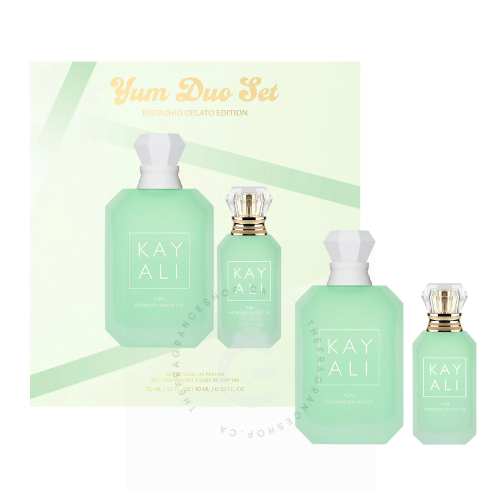 Kayali YUM Pistachio Gelato | 33 EDP For Her Yum Duo Set  50 ml + 10 ml 