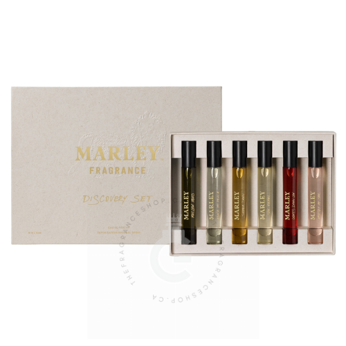 Bob Marley Marley Fragrance Discovery Set EDP For Him / Her 6 x 10 ml / 0.34 Fl. oz.