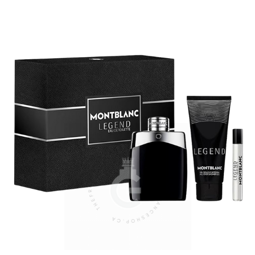 Montblanc Legend 100 ml EDT For Him 3Pcs Gift Set