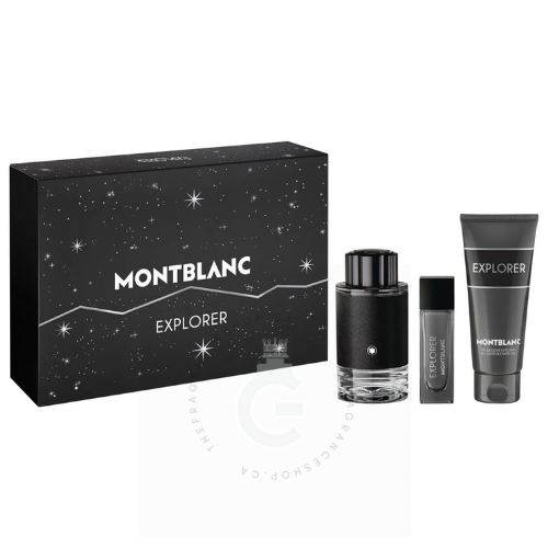 Montblanc Explorer EDP For Him 100 ml 3 Pcs Gift Set 
