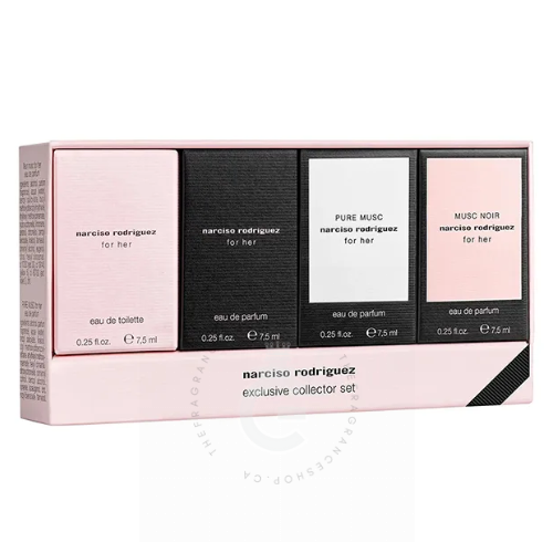 Narciso Rodriguez Mini Exclusive Collector Set 7.5ml x 4pcs For Her