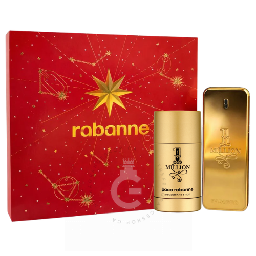 Paco Rabanne 1 Million EDT For Him 2 Pcs Gift Set 100 ml 