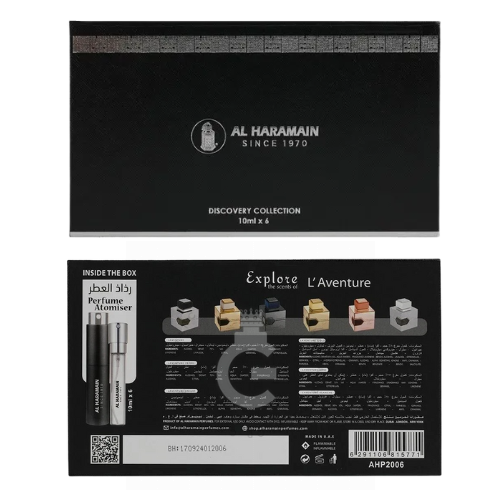 Al Haramain Discovery Collection L'Aventure 6 Pcs Set For Him / Her 