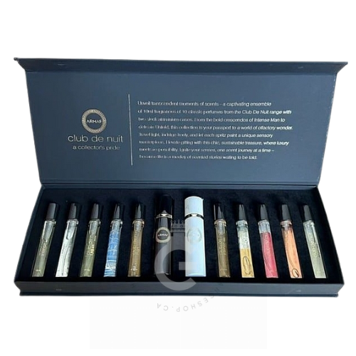 Armaf Club De Nuit A Collector's Pride 10 Pcs Parfum Discovery Set For Him / Her