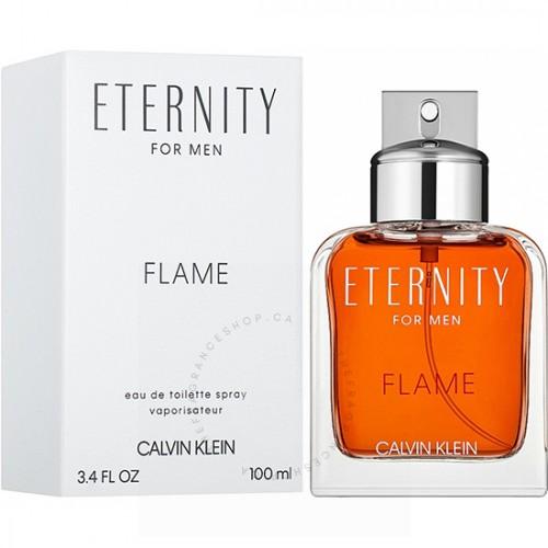 Calvin Klein Eternity Flame Him Tester - 100mL For For Flame Man EDT