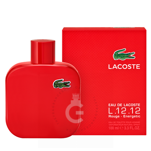 Lacoste Eau De Lacoste L.12.12 Rouge - Energetic for Him 100mL