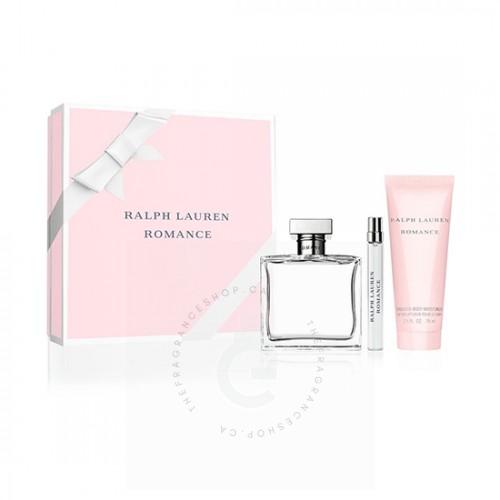 Ralph Lauren Romance 100mL And Sensuous Body EDP For Her Gift Set - 3 ...