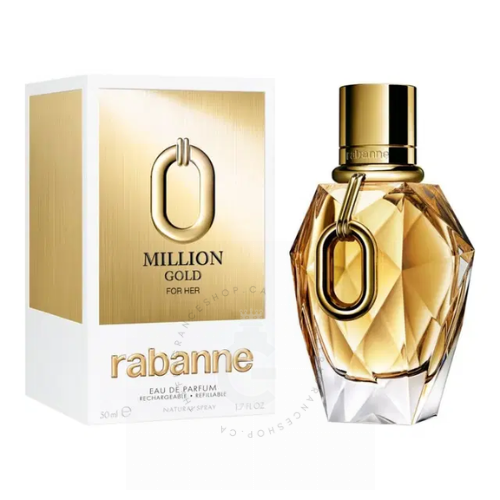 Paco Rabanne Million Gold For Her EDP Rechargeable 50 ml / 1.7 Fl. oz.