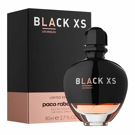 Paco Rabanne Black Xs Los Angeles Limited Edition For Her 80mL - Black ...