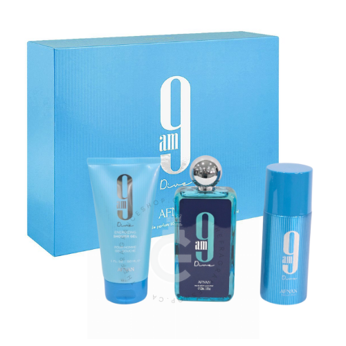 Afnan 9am Dive 3pc Giftset For Him
