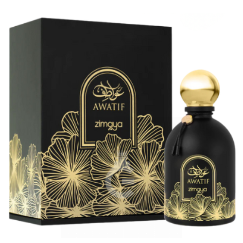 Afnan Zimaya Awatif Black EDP For Her 100 ml / 3.4 Fl. oz.