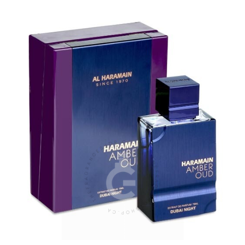 Al Haramain Amber Oud Dubai Night Extrait De Parfum for Him 75 ml / 2.53 Fl. Oz.