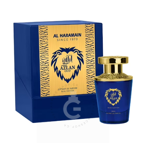 Al Haramain Haramain Azlan Oud Bleu Edition Extrait de Parfum For Him 100ml / 3.3 Fl. oz.