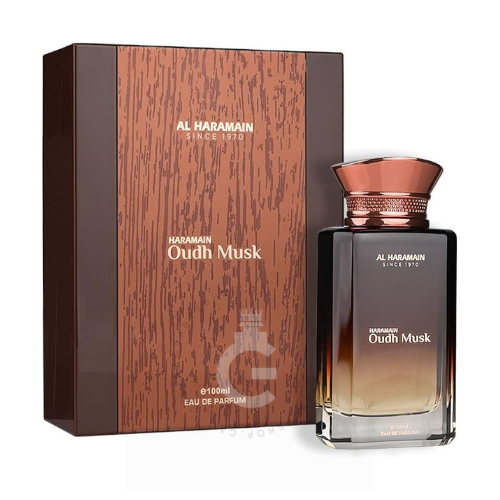 Al Haramain Haramain Oudh Musk EDP For Him 100ml / 3.3 Fl. oz.