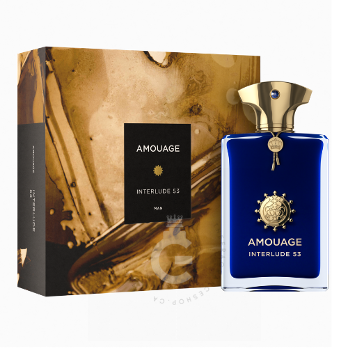 Amouage Interlude 53 Man Extrait De Parfum For Him 100 ml / 3.4 Fl. oz.