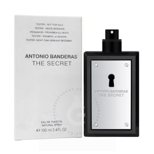 Antonio Banderas The Secret EDT For Him 100 ml / 3.4 Fl. oz. Tester