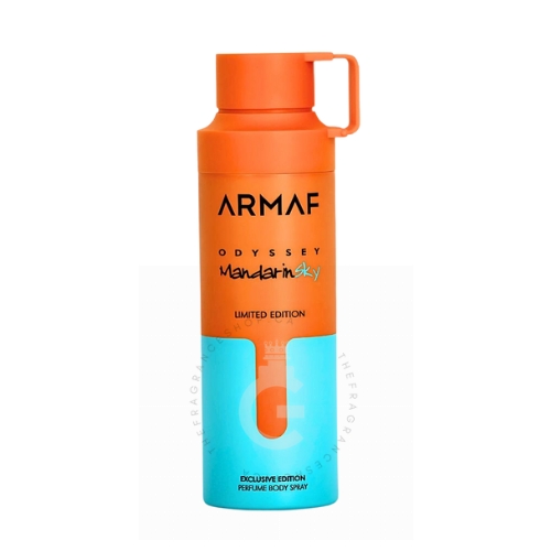 Armaf Odyssey Mandarin sky Limited Edition Perfume Body Spray For Him 200 ml / 6.8 Fl. oz.