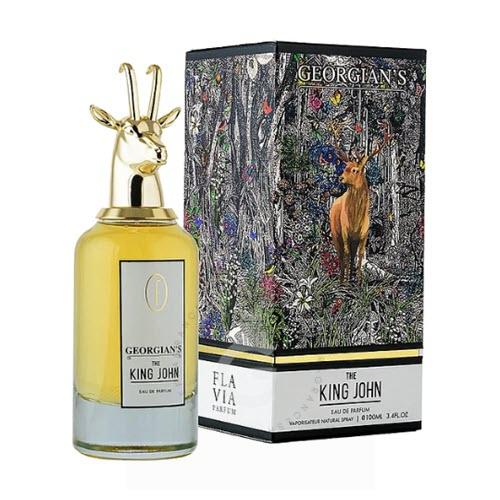 Flavia Georgian's The King John For Him EDP 100 ml / 3.4Fl.oz Flavia Georgian's The King John For Him EDP 100 ml / 3.4Fl.oz