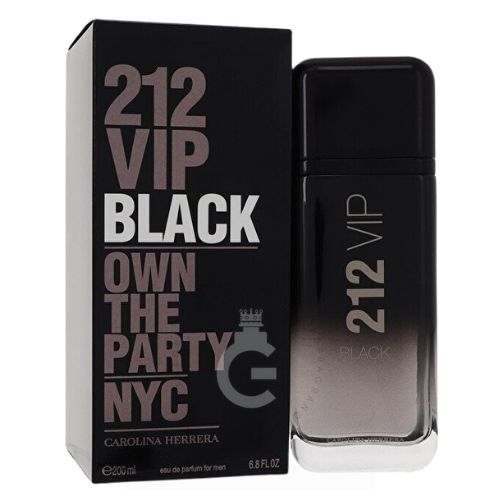 Carolina Herrera 212 VIP Black Own The Party NYC EDP For Men 200 ml / 6.8 Fl. oz.