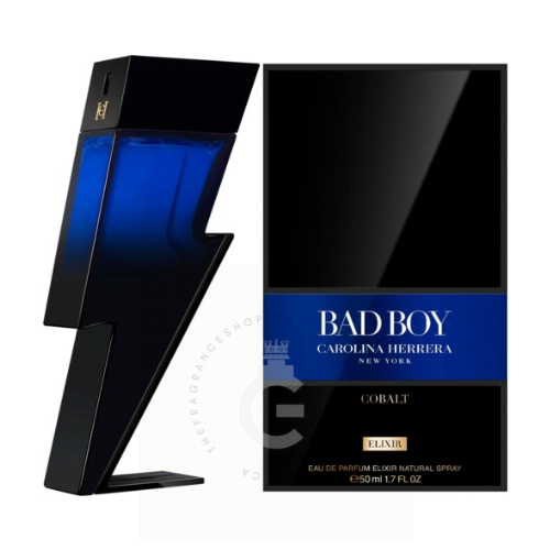 Carolina Herrera Bad Boy Cobalt Elixir EDP Elixir For Him 50 ml / 1.6 Fl. oz.