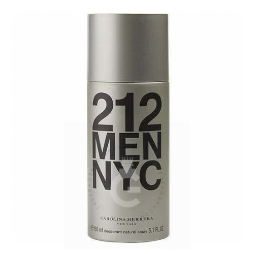 Carolina Herrera 212 Men NYC Deodorant spray For Him 150 ml / 5.1 Fl. oz.