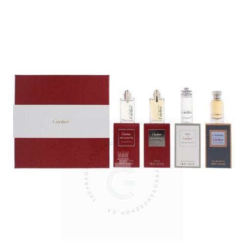 Cartier 4pcs Collectors Mini Gift Set For Him