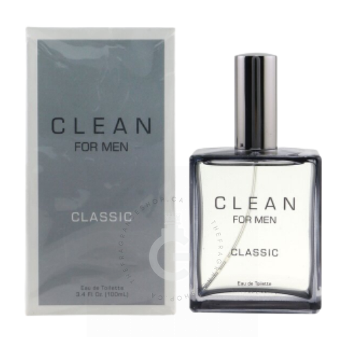 Clean Classic For Men EDT 100 ml / 3.4 Fl. oz. 