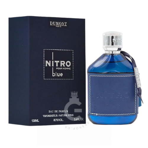 Dumont Nitro Blue Pour Homme EDP 100 ml / 3.4 Fl. oz.