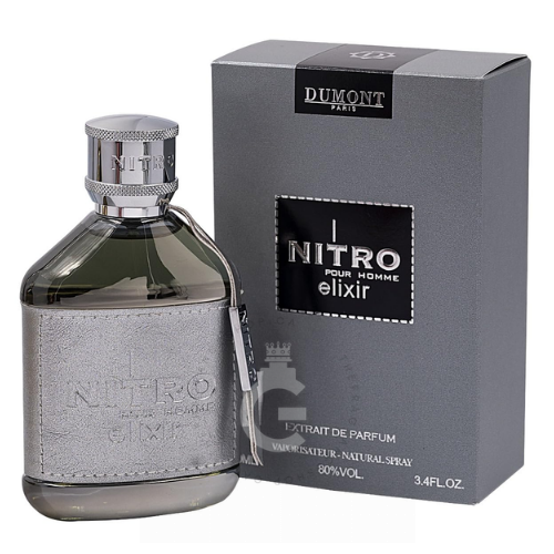 Dumont Nitro Elixir Pour Homme Extrait De Parfum 100 ml / 3.4 Fl. oz.