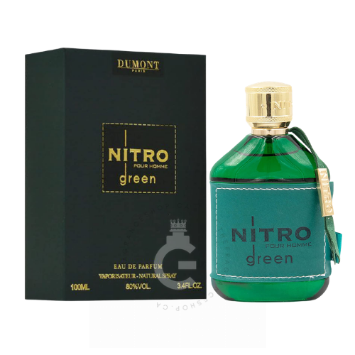 Dumont Nitro Green Pour Homme EDP 100 ml / 3.4 Fl. oz.