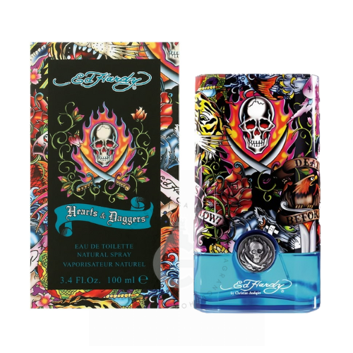 Ed Hardy Hearts & Daggers EDT For Him 100 ml / 3.4 Fl. oz.