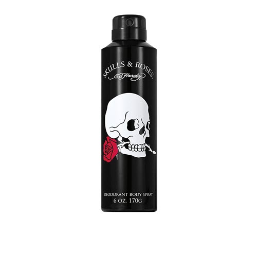 Ed Hardy Skulls And Roses Deodorant Body Spray For Him 247ml / 8.3oz