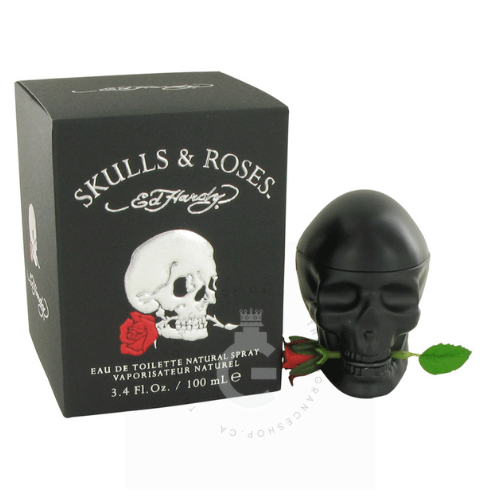 Ed Hardy SKulls & Roses EDT For Him 100ml / 3.4 Fl. oz.